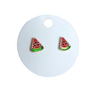 3/$12 🍉 Watermelon stud earrings